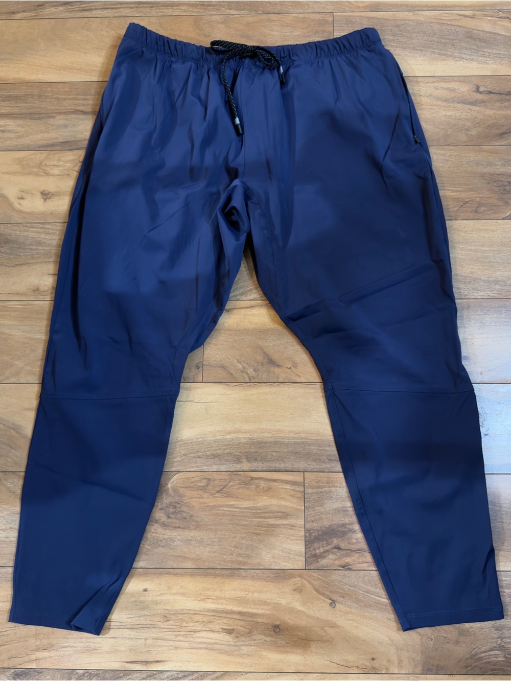 Fabletics Men’s Navy Blue Tapered Jogger Athletic Pants Drawstring Activewear